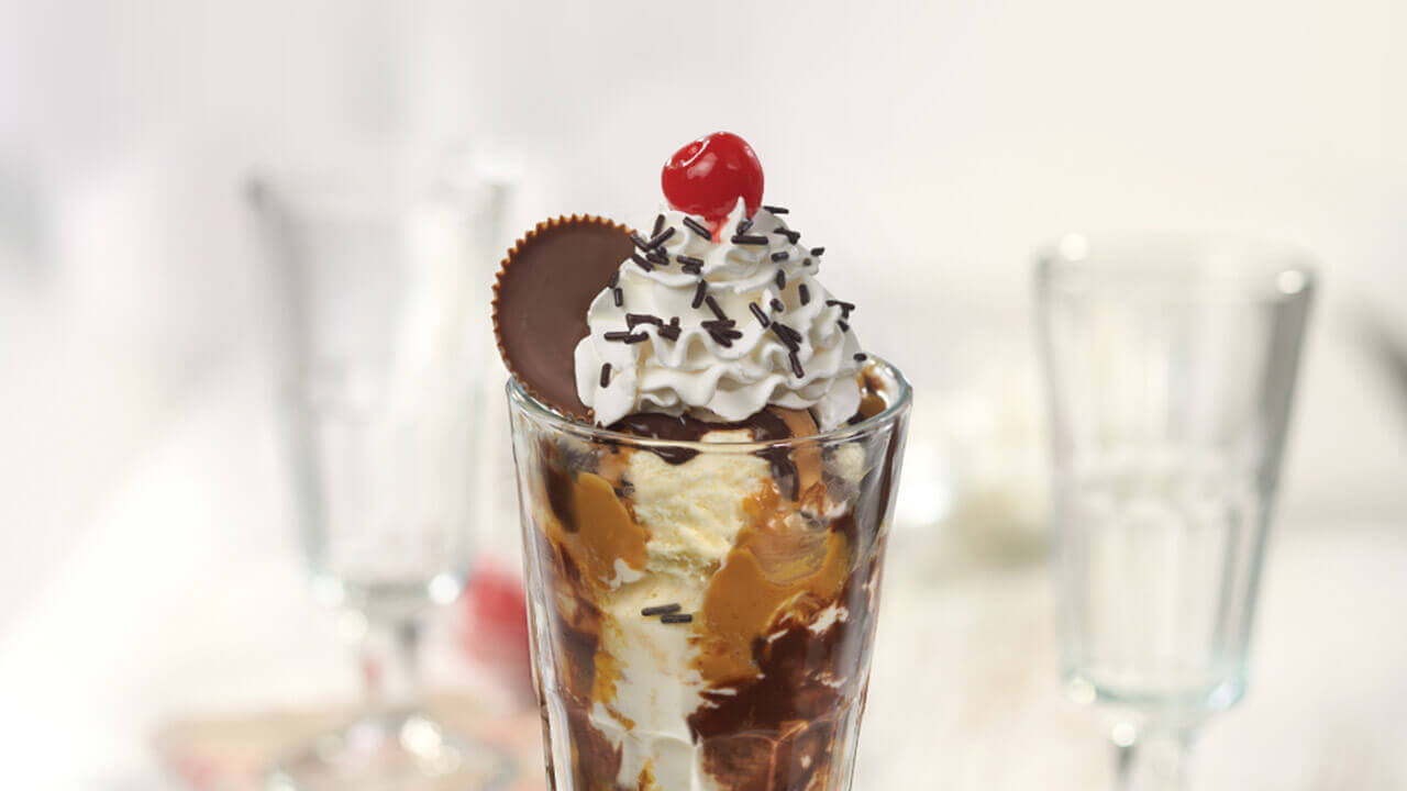 Reese’s Peanut Butter Cup Sundae