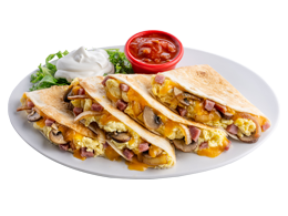 Supreme Breakfast Quesadilla